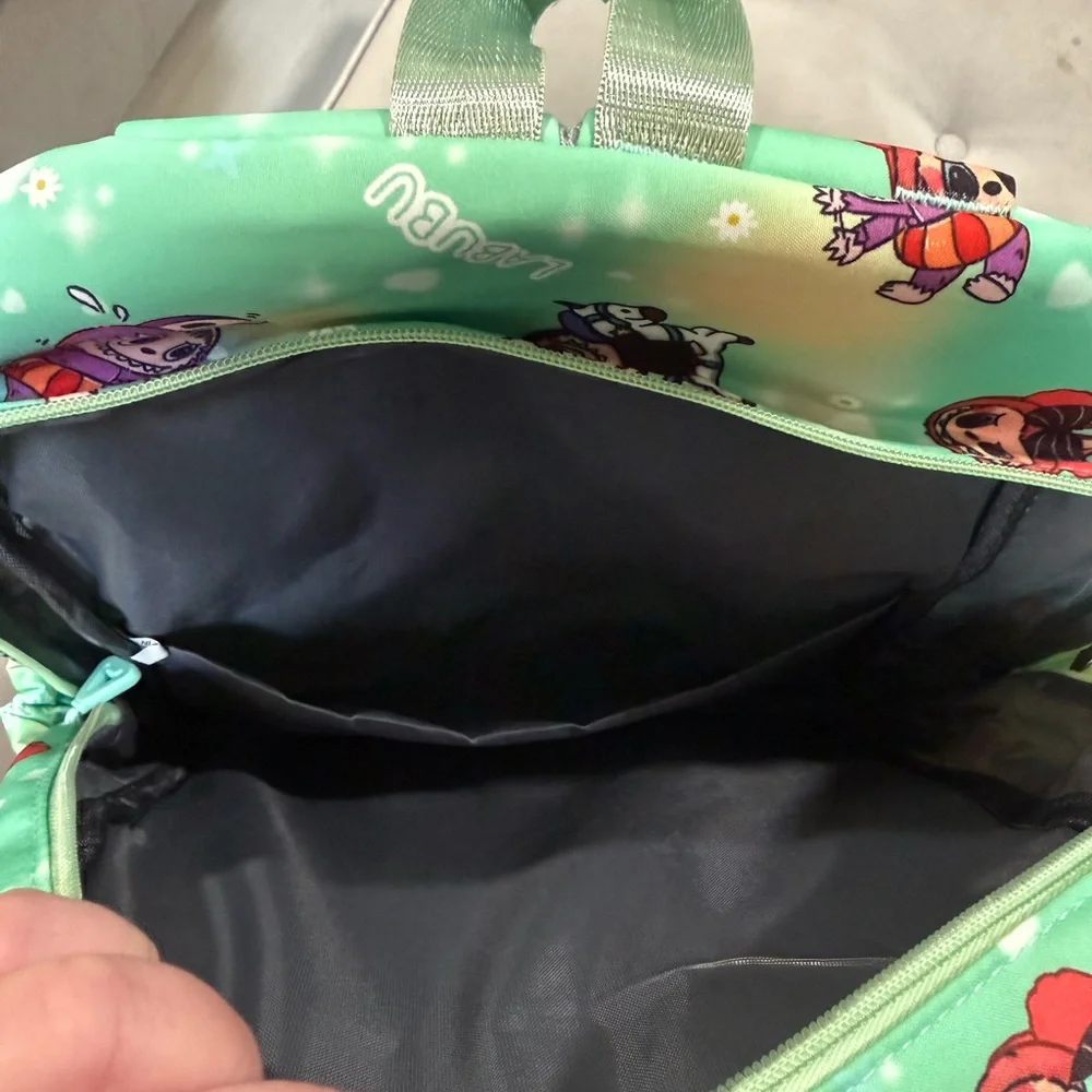 Labubu Mint Green Backpack with adorable celestial design, Brand New With Tags - Picture 14 of 14